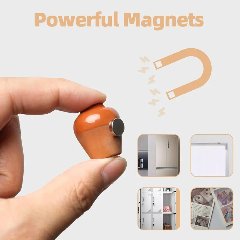 🔥Up To 69% Off!🔥-🌷Mini Dried Flower Ceramic Fridge Magnet – Handmade