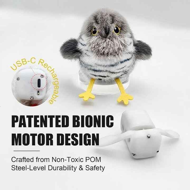 🔥Black Friday for 50% off-Rechargeable Flapping Bird Cat Toy