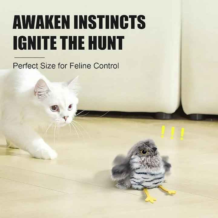 🔥Black Friday for 50% off-Rechargeable Flapping Bird Cat Toy