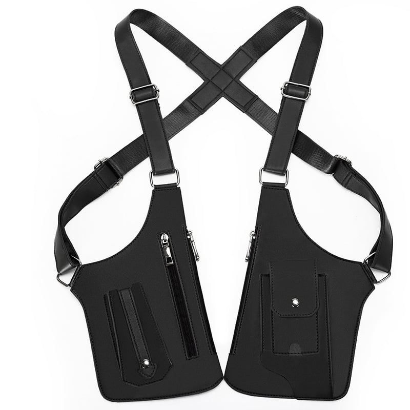 🔥Last Day 48% OFF-Premium Leather Adjustable Underarm Shoulder Bag for Men YB