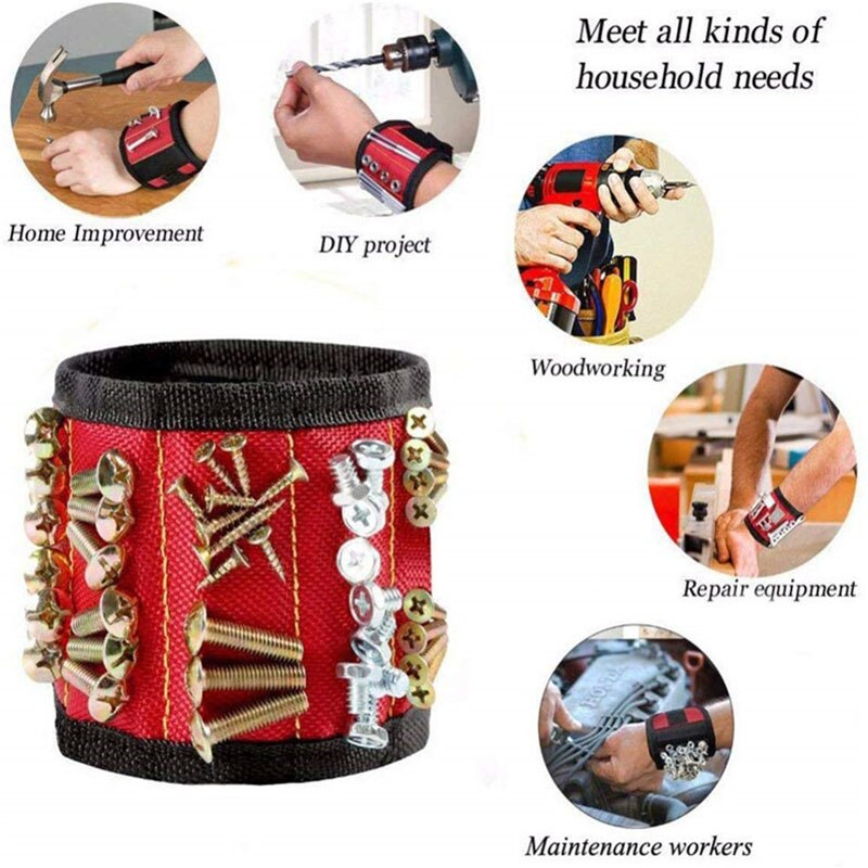 ⏰Christmas Sale 70% Off 🔥--Magnetic Wristband for Tools
