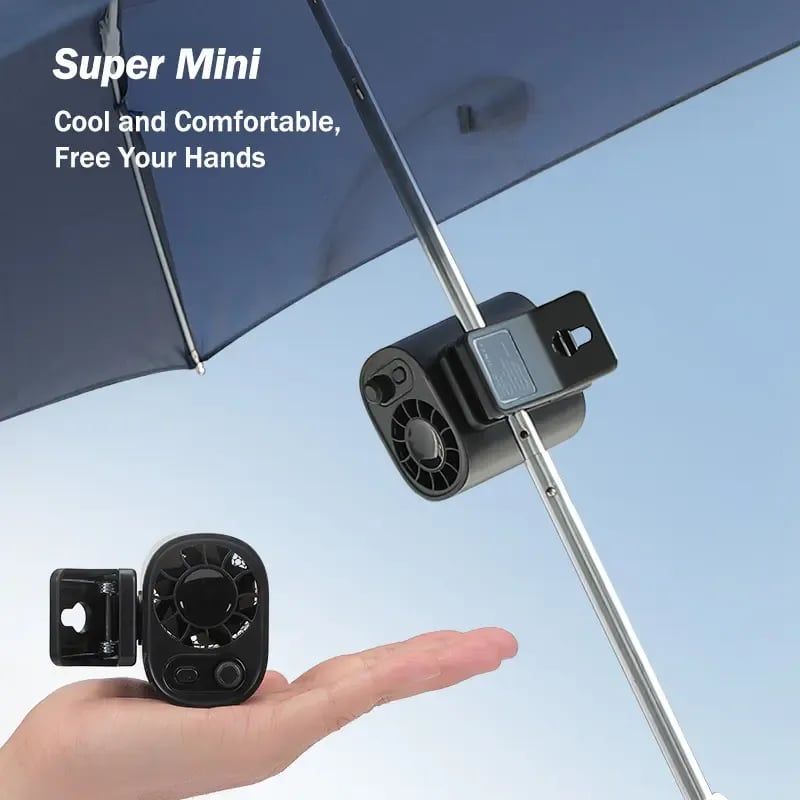 70% Off❄️🔥Car Clip On Fan with LED Display