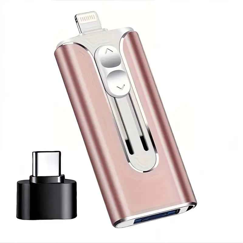 🔥Flash Sale 50% OFF!🔥 4-in-1 USB Flash Drive 32~1TB✨For Phones& Computers