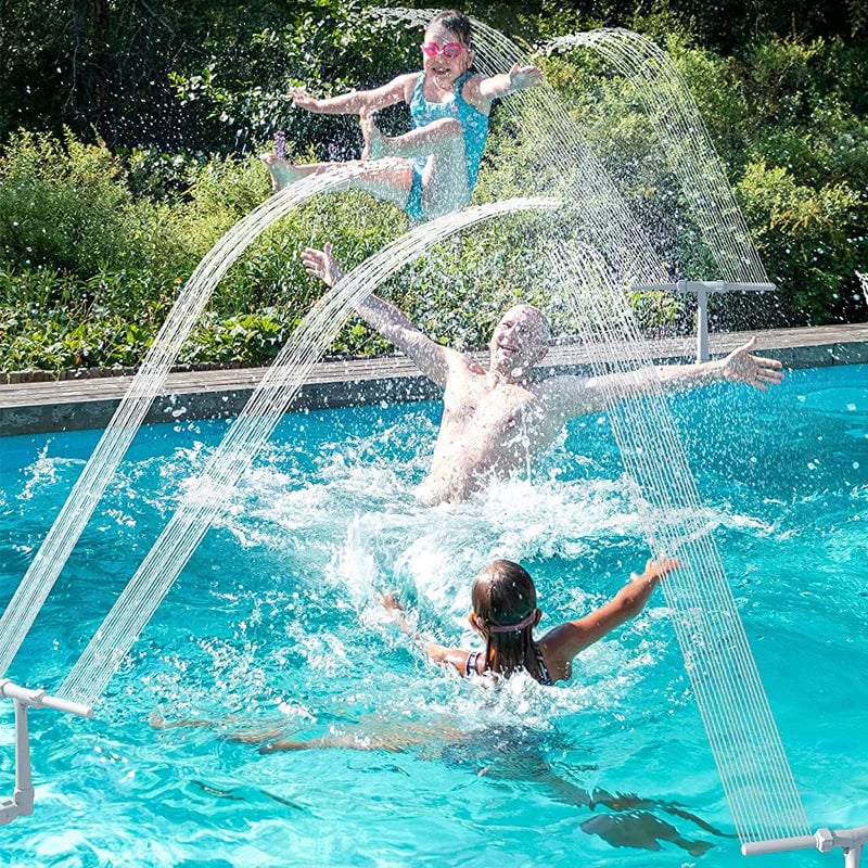 Today's Special: Free Shipping! Solar-Powered Adjustable Pool Fountain with Lights—Dispel the Summer Heat with a Cooling Mist