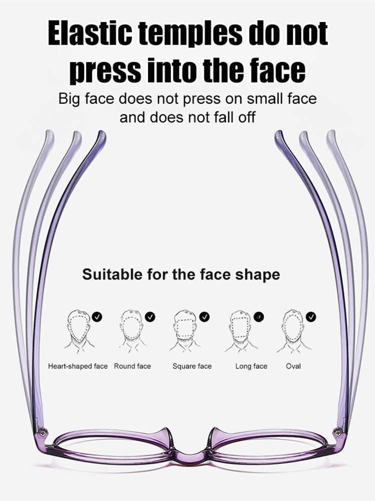 Blue Light Blocking Auto-zoom Reading Glasses