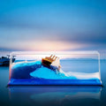 🎅Christmas Sales🎉Floating Liquid Ship Ornament