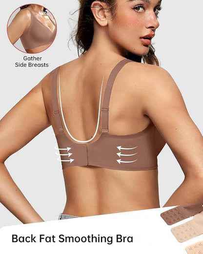 🔥Black Friday Sales🔥Seamless Deep V Push-Up Wireless Bra