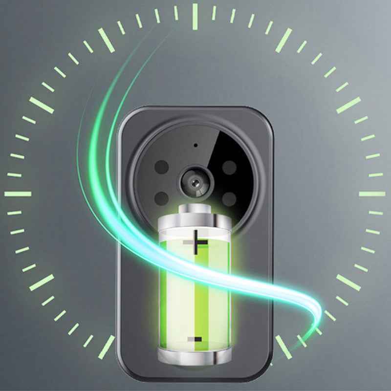 🔥New Year's Special Offer 50%OFF🎉Wireless doorbell camera: 1080P, 170° angle, 4.3-inch screen, IPX65 outdoor waterproof, night vision