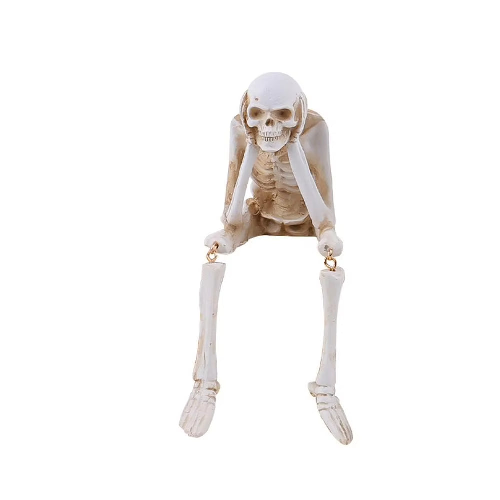 2025 Don't Listen / Don't Look / Don't Say / Creative Halloween Skull Decoration